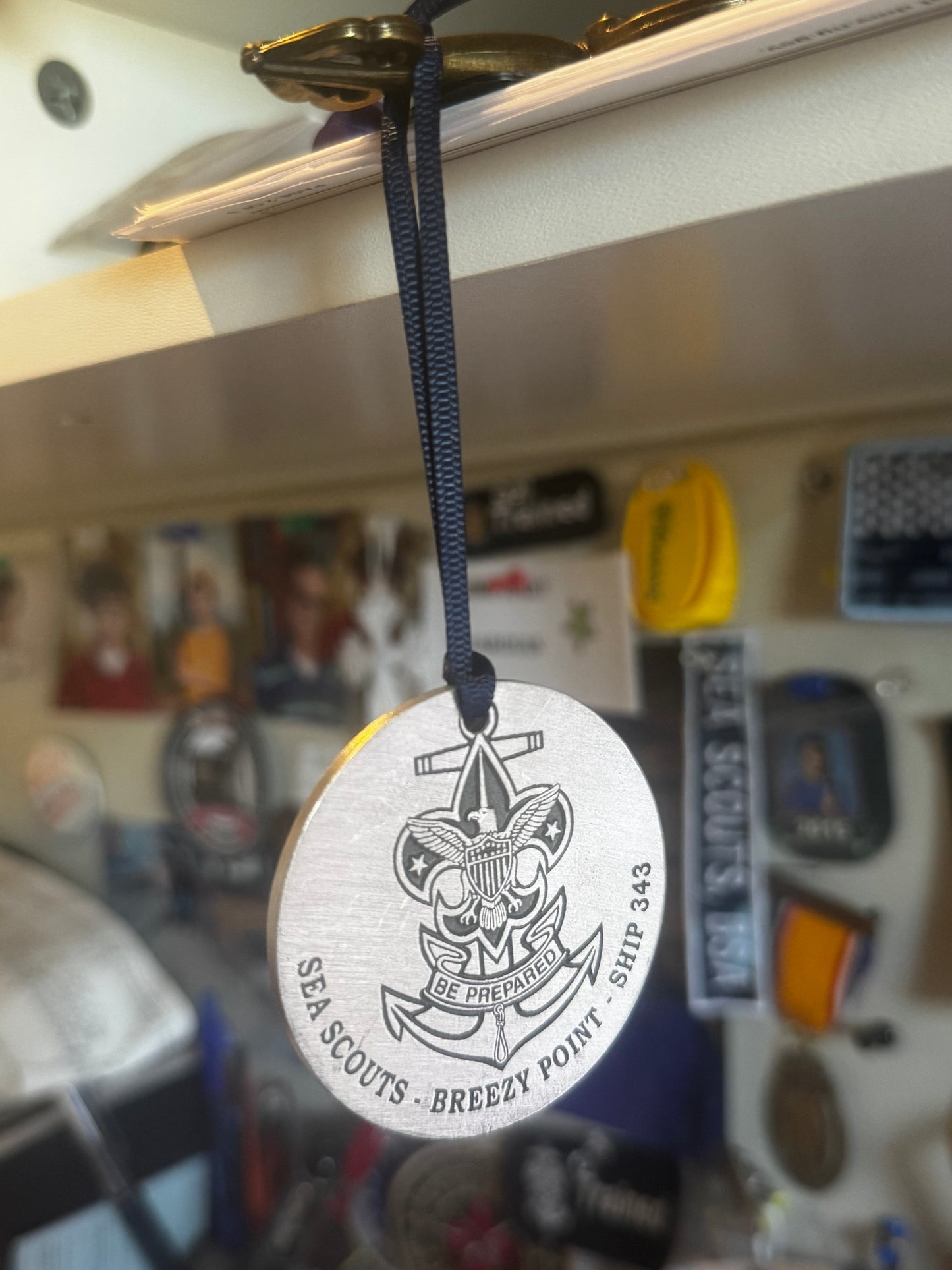 Sea Scouts Christmas Ornament.