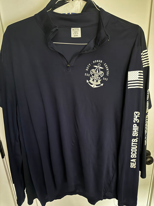 Long Sleeve UV resistant crew shirt