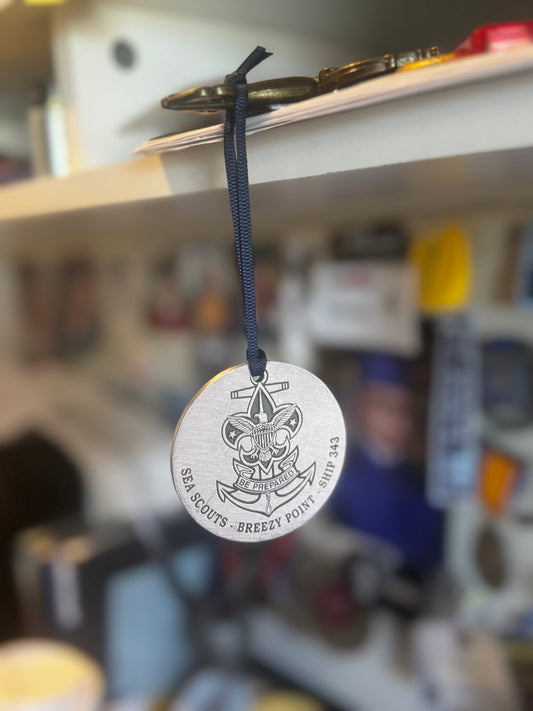Sea Scouts Christmas Ornament.